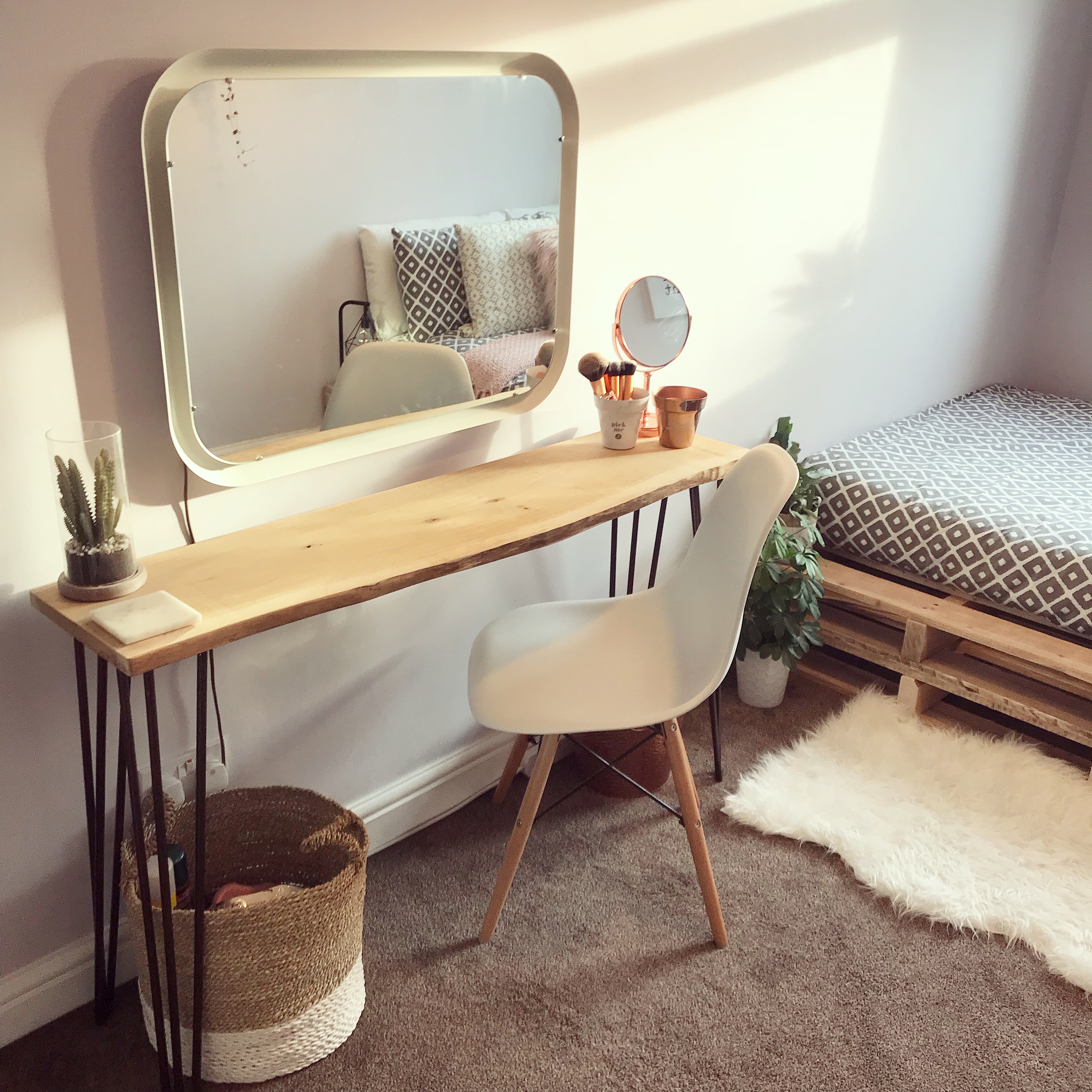 DIY  Hairpin Leg Table  Colette's Little Home